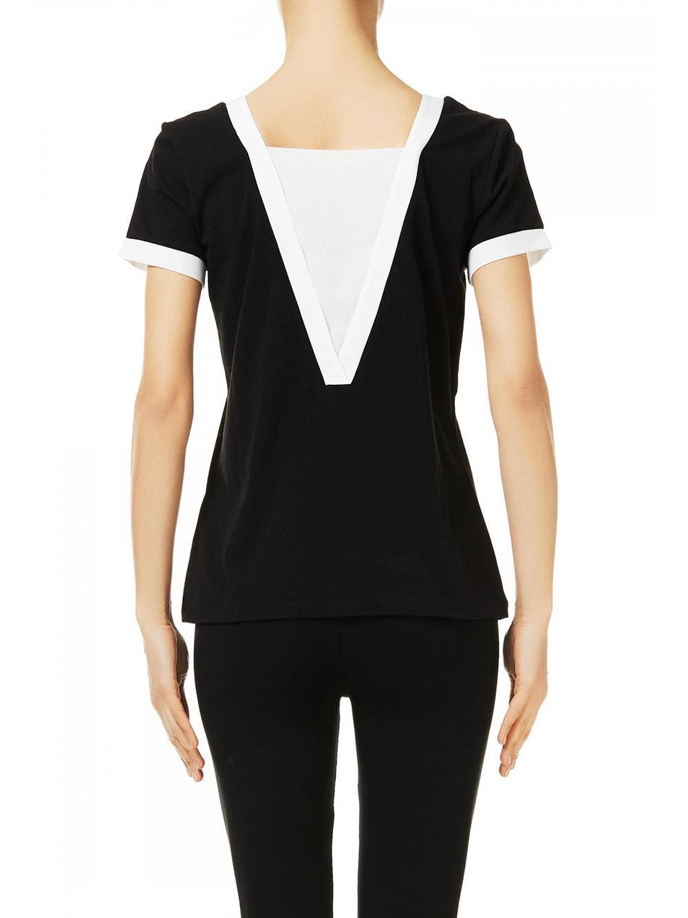 Maglia Donna Liu Jo Sport Nera in Cotone - T67119J798122222