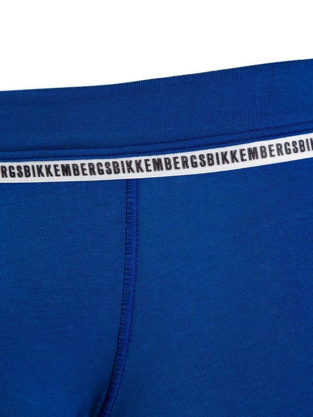 Bikkembergs Slip Uomo Confezione 2 Pezzi | Cotone Elasticizzato Con Elastico A Vista | Navy (Blu) | Taglia L (EU L / US M)