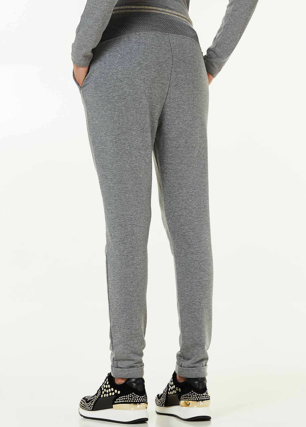 Tuta Donna Liu Jo Sport Grigia con Cappuccio - T67050F06762060 F Tuta Donna Liu Jo Sport Grigia con Cappuccio - T67050F06762060 F