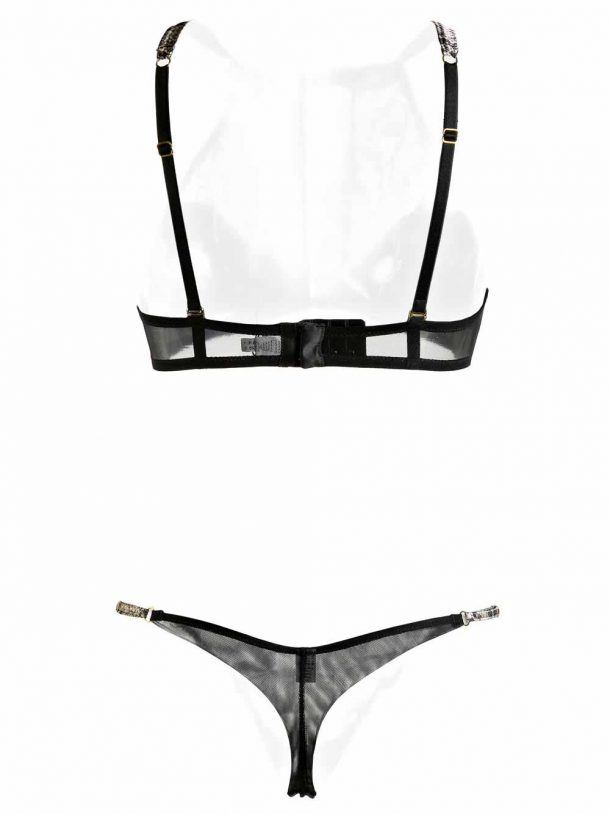 SHEKINI Completo Intimo Sexy Hot Lingerie Reggiseno Con Ferretto Con Imbottito Spalline Removibili Push Up Reggiseno E Perizoma Set Da 2 Pezzi 117826635