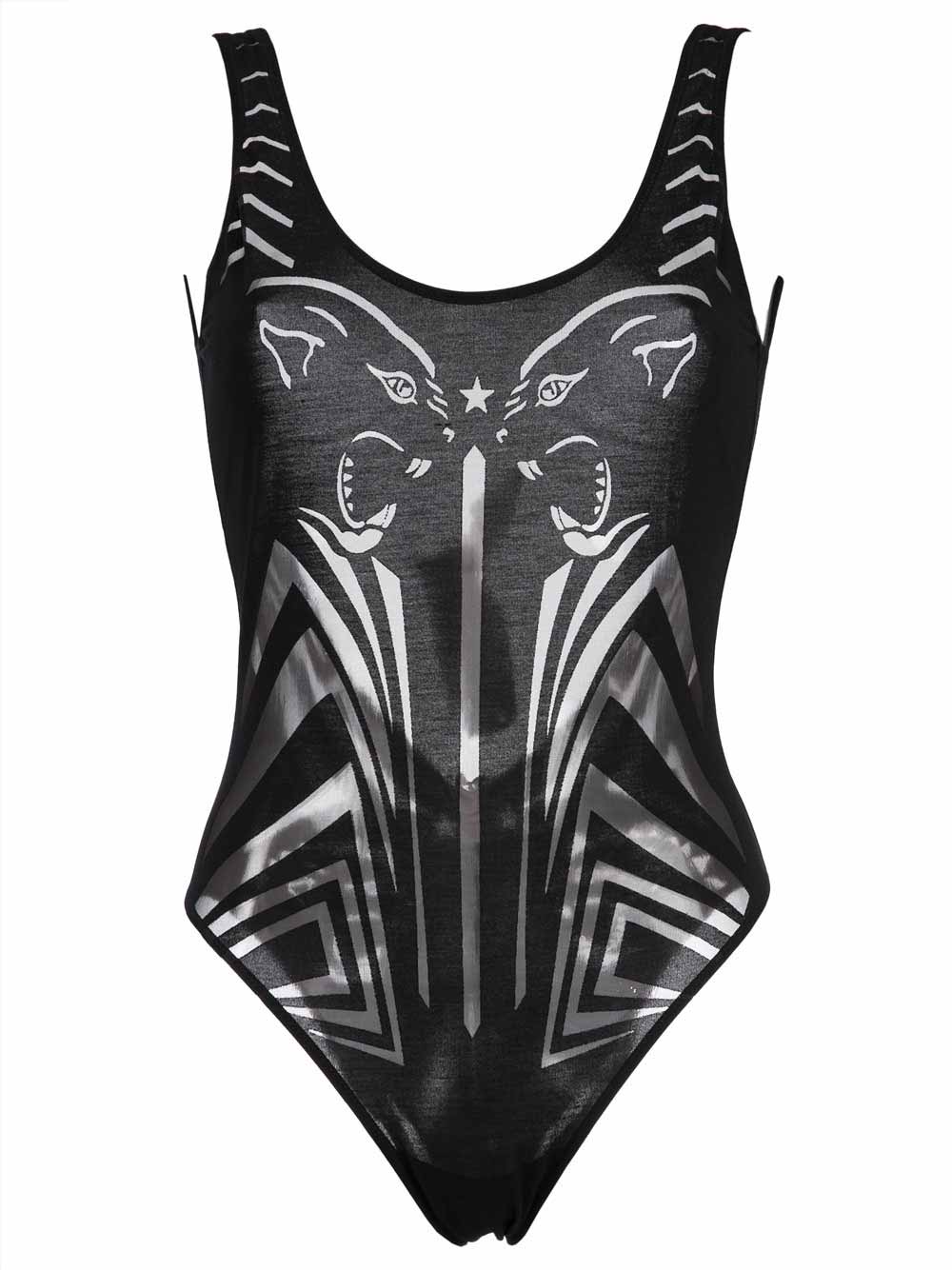 Costume Intero Donna Pin Up Nero con Lavorazione - 18P3231034 (2) Costume Intero Donna Pin Up Nero con Lavorazione - 18P3231034