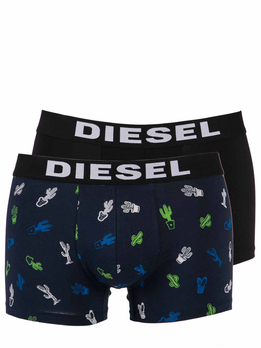 Boxer Bipack Uomo Diesel Blu in Cotone Elasticizzato - S9DZSAQD3 Boxer Bipack Uomo Diesel Blu in Cotone Elasticizzato - S9DZSAQD3