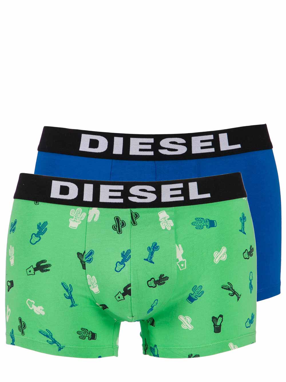 Boxer Bipack Uomo Diesel Nero e Verde - S9DZSAQD2 Boxer Bipack Uomo Diesel Nero e Verde - S9DZSAQD2