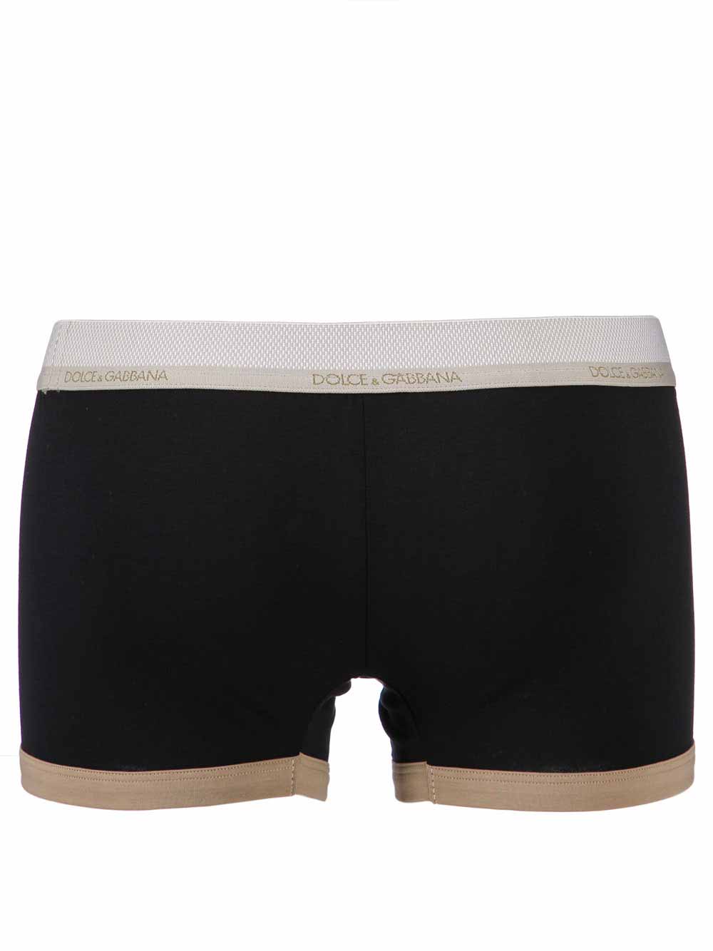 Boxer Uomo Dolce & Gabbana Blu con Profili Avana - M15170ONB0089831 (1) Boxer Uomo Dolce & Gabbana Blu con Profili Avana - M15170ONB0089831