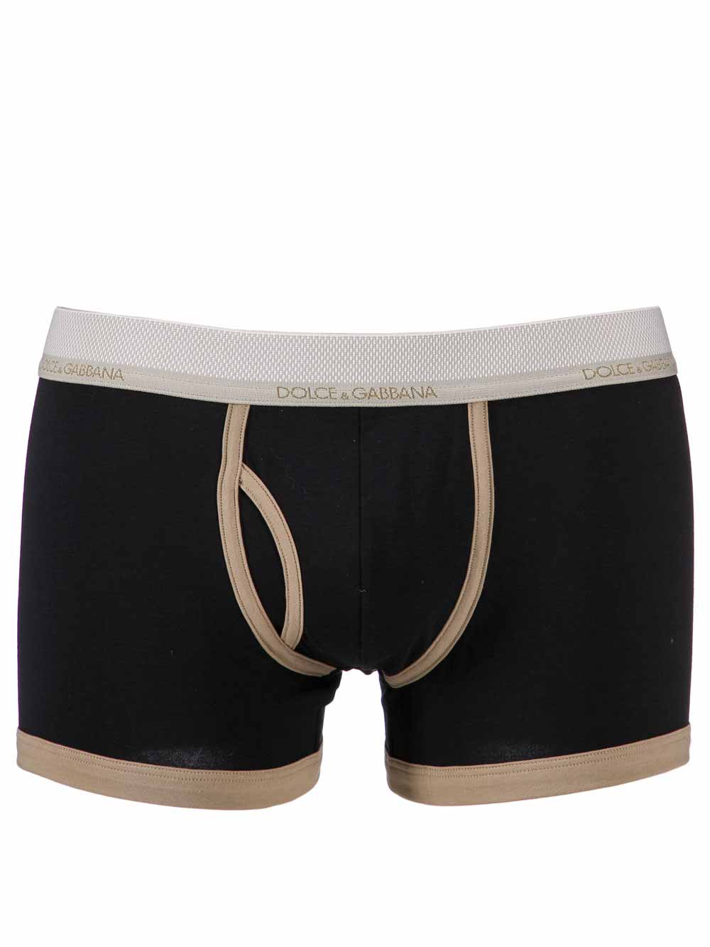 Boxer Uomo Dolce & Gabbana Blu con Profili Avana - M15170ONB0089831 (2) Boxer Uomo Dolce & Gabbana Blu con Profili Avana - M15170ONB0089831 (2)