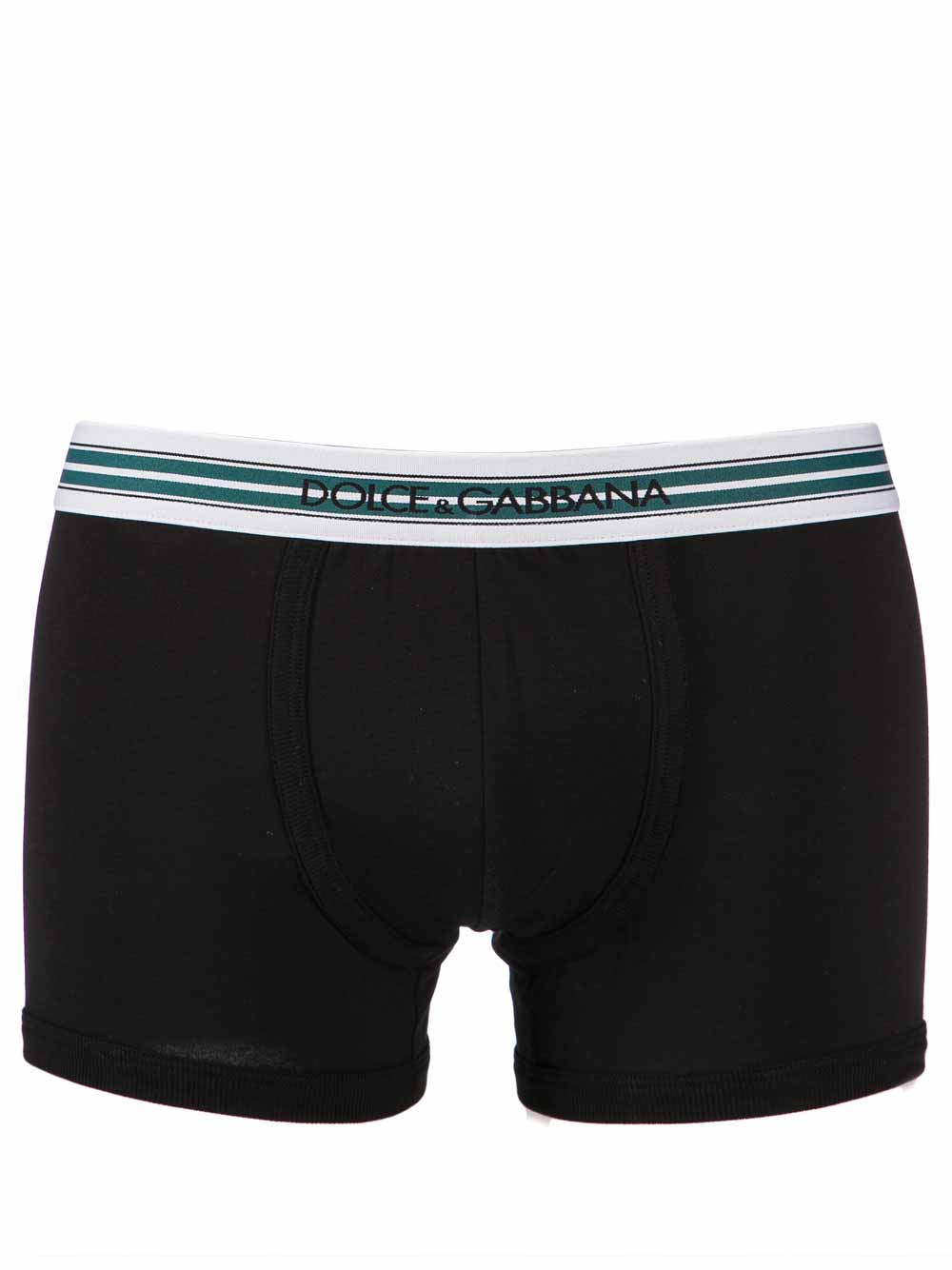 Boxer Uomo Dolce & Gabbana Nero con Elastico Logato - N4B27JFUEB0N0027