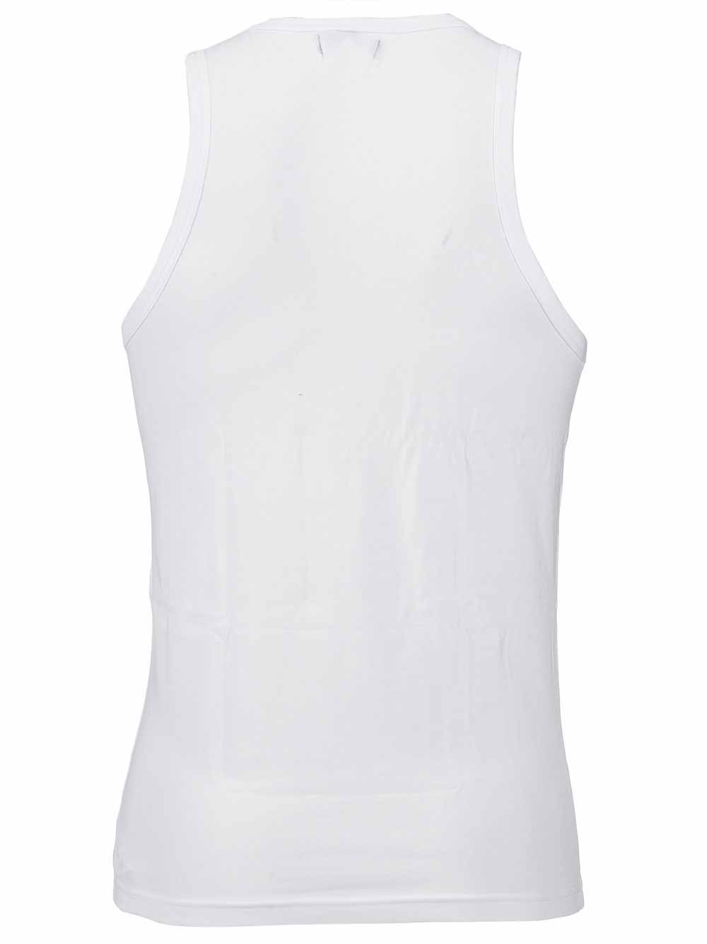 Canottiera Uomo Emporio Armani Bianca in Cotone Elasticizzato - 1108288P72910 (1)