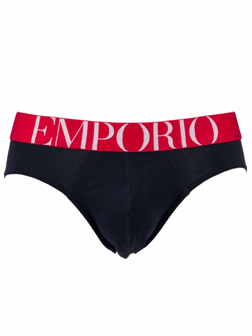 Slip Uomo Emporio Armani Blu con Elastico Logato - 1108148P725135 (1) Slip Uomo Emporio Armani Blu con Elastico Logato - 1108148P725135