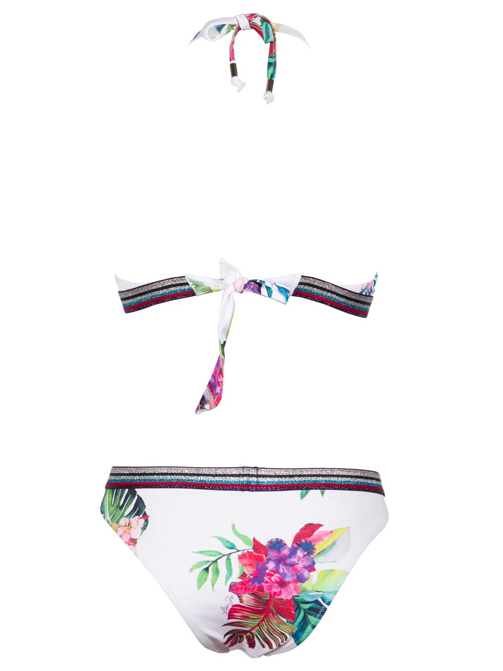 Bikini Donna Liu Jo Bianco con Fantasia Fiori Imbottito - V18027J5414V9238 (1) Bikini Donna Liu Jo Bianco con Fantasia Fiori Imbottito - V18027J5414V9238 (1)