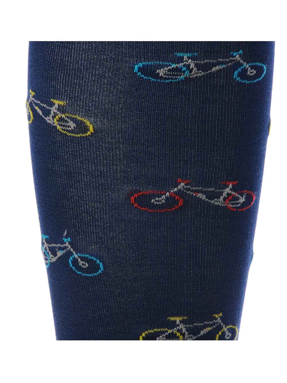 Gallo Calze Gambaletto Uomo Fantasia Sci AP506216 - Colore Papavero, Cotone Caldo