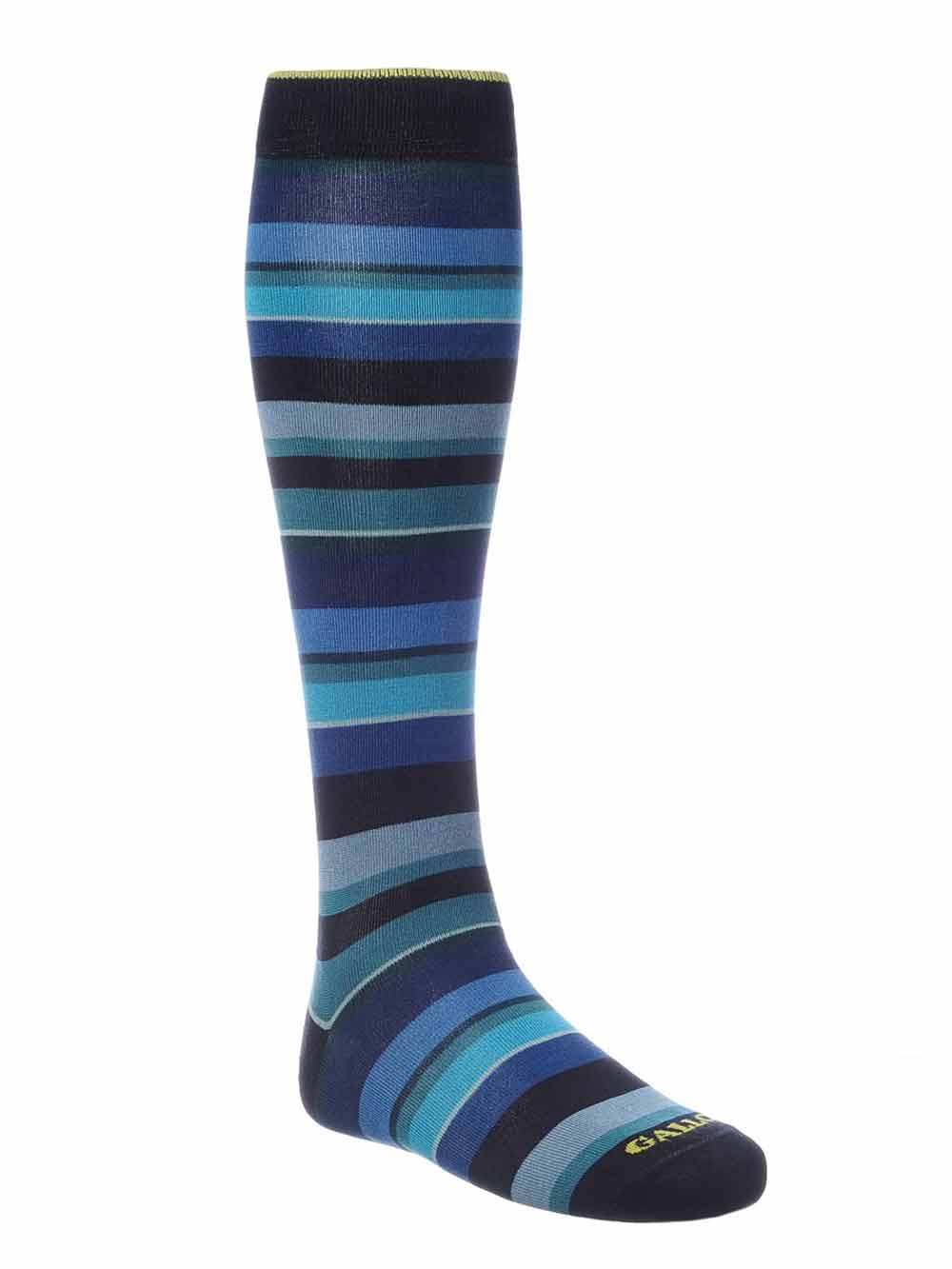 Gambaletto Uomo Gallo Fantasia Multirighe Blu Azzurro - AP103476L290112678 Gambaletto Uomo Gallo Fantasia Multirighe Blu Azzurro - AP103476L290112678