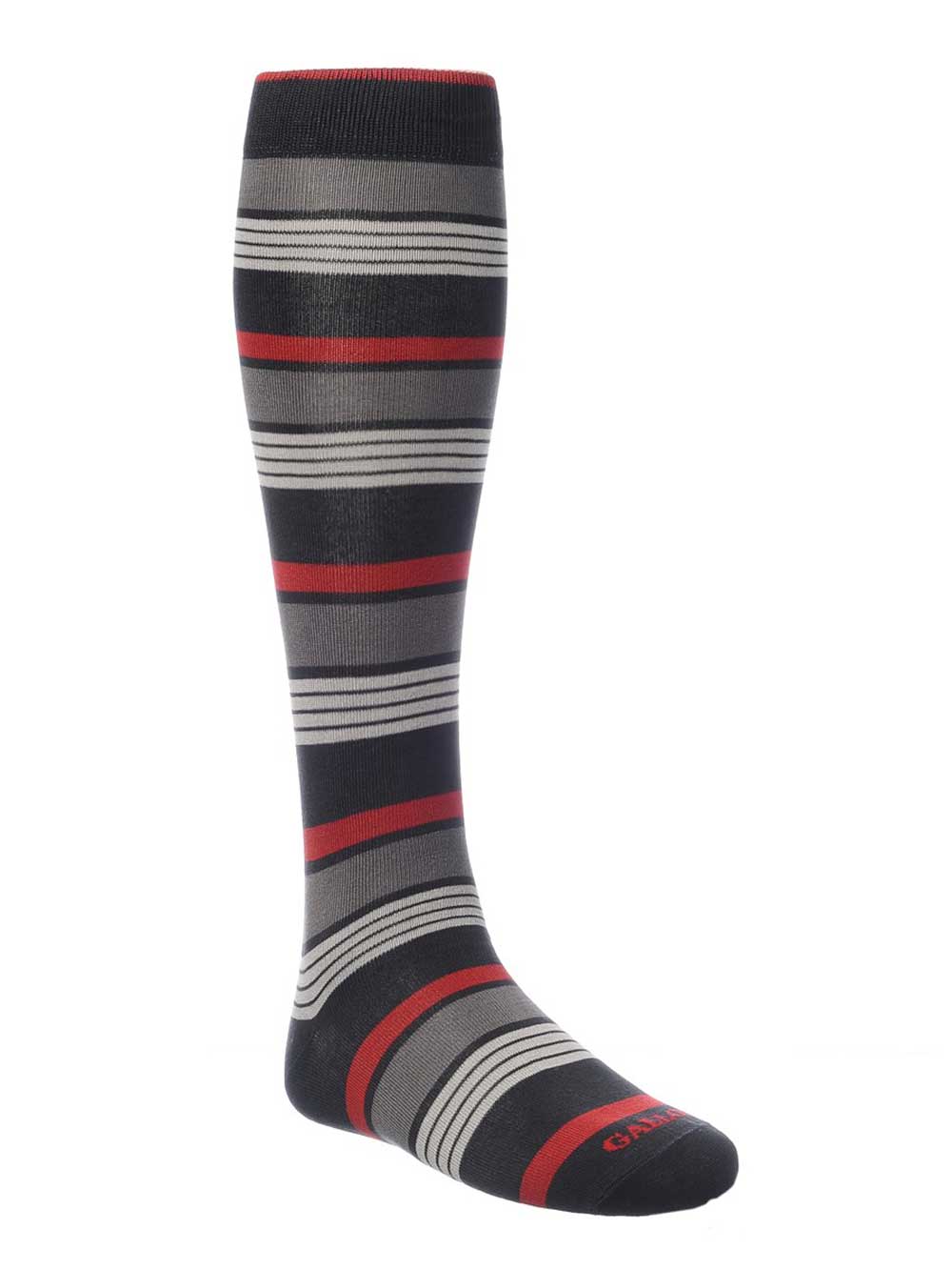 Gambaletto Uomo Gallo Fantasia Multirighe Grigio Ghiaccio Rosso - AP50558911707 Gambaletto Uomo Gallo Fantasia Multirighe Grigio Ghiaccio Rosso - AP50558911707