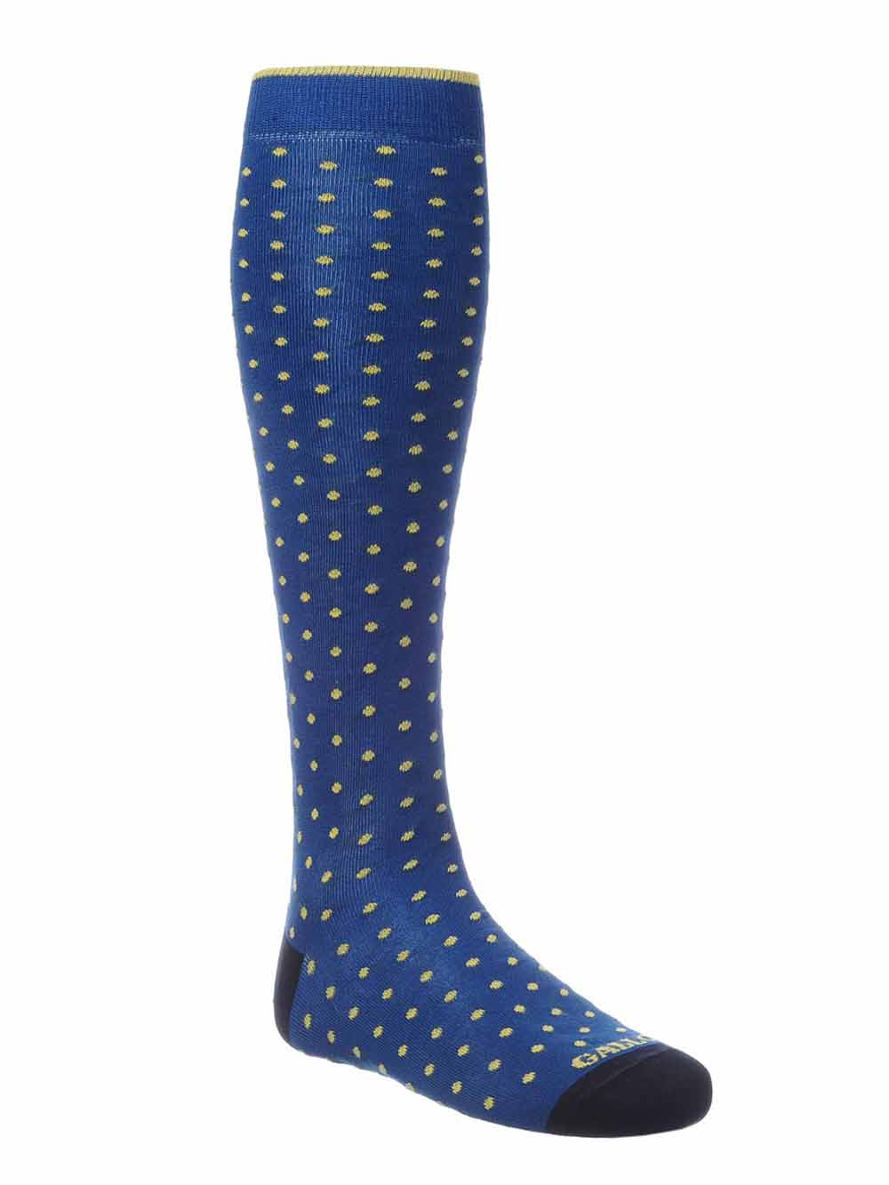 Gambaletto Uomo Gallo Fantasia Pois Blu Giallo - AP103613L296430575 Gambaletto Uomo Gallo Fantasia Pois Blu Giallo - AP103613L296430575