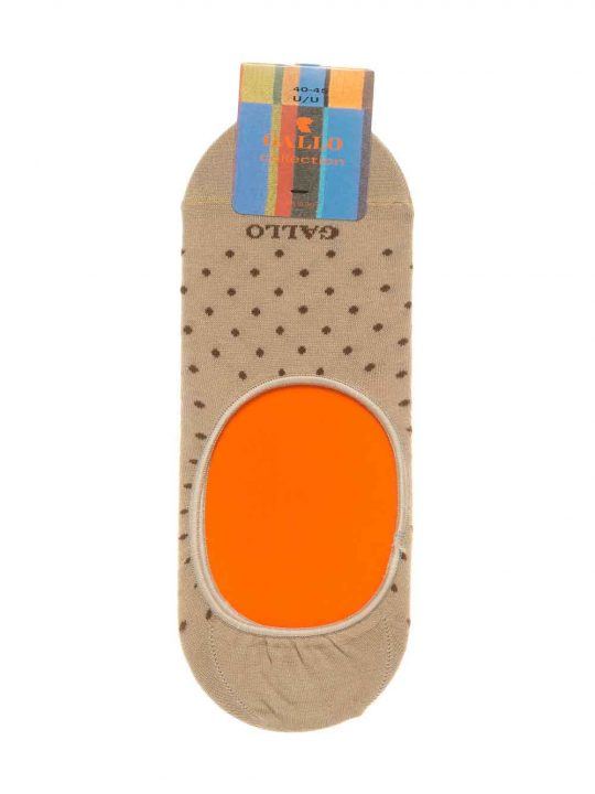 Soletta Uomo Gallo Fantasia Pois Marrone Beige - SOL14132379