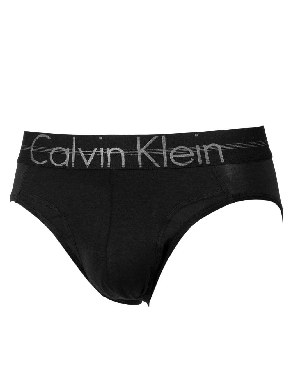 Slip Uomo New Basic Calvin Klein in Cotone Elasticizzato Nero - NB1482A1 |  eBay
