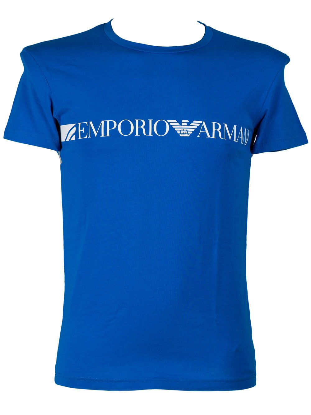 Uomo T-shirt da T-shirt Giorgio Armani T-shirtGiorgio Armani in Cotone da Uomo colore Blu 