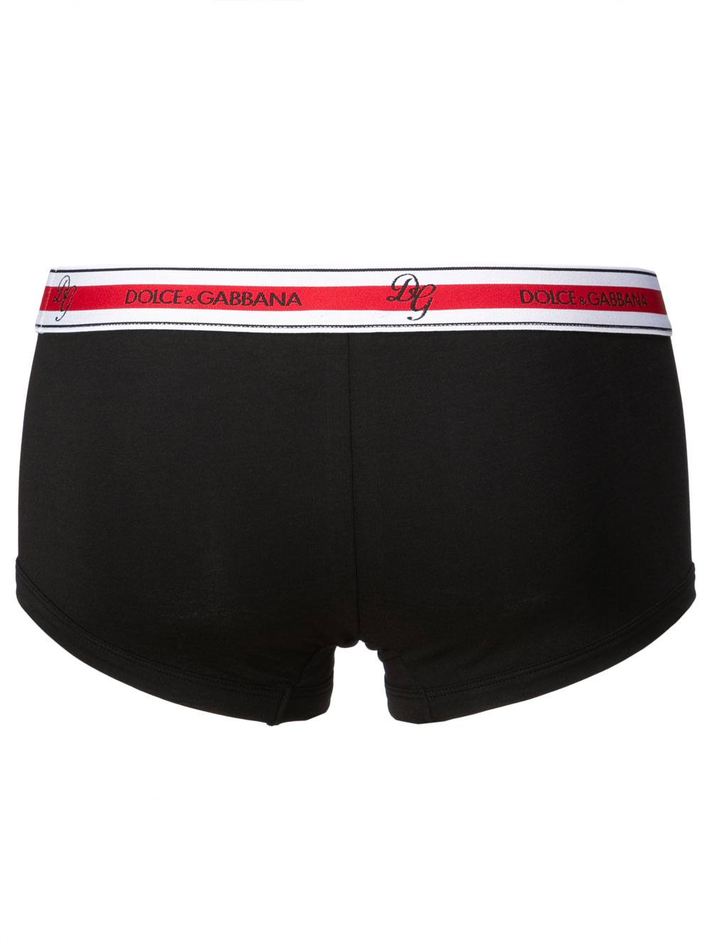 Boxer Uomo Dolce & Gabbana in Cotone Nero - N4B99JFUGIAN0000 Boxer Uomo Dolce & Gabbana in Cotone Nero - N4B99JFUGIAN0000