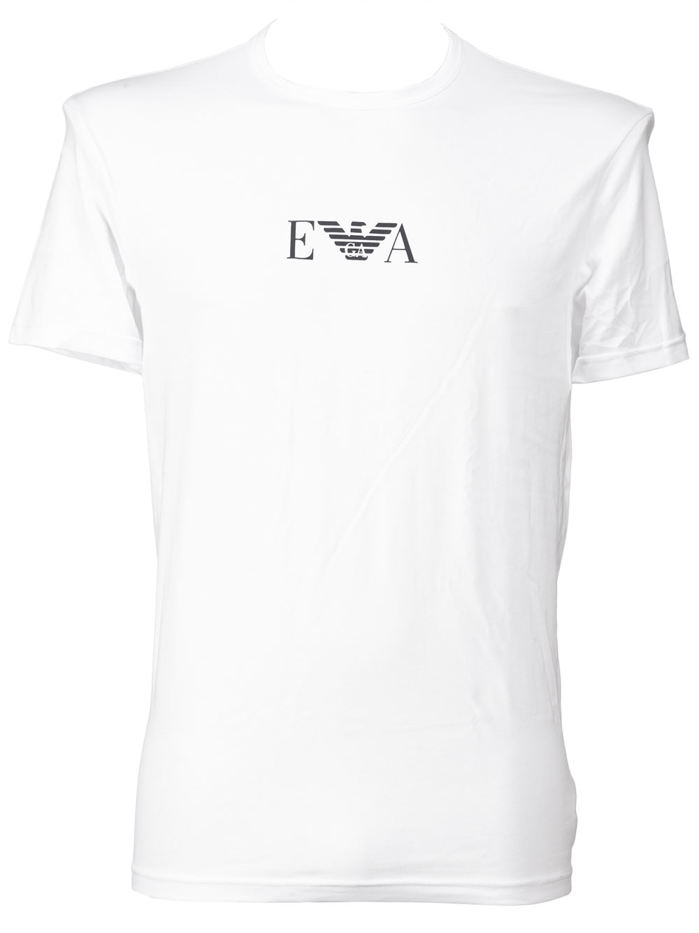 T-Shirt Bipack Uomo Emporio Armani in Cotone Blu e Bianca - 1112678A71517135 T-Shirt Bipack Uomo Emporio Armani in Cotone Blu e Bianca - 1112678A71517135