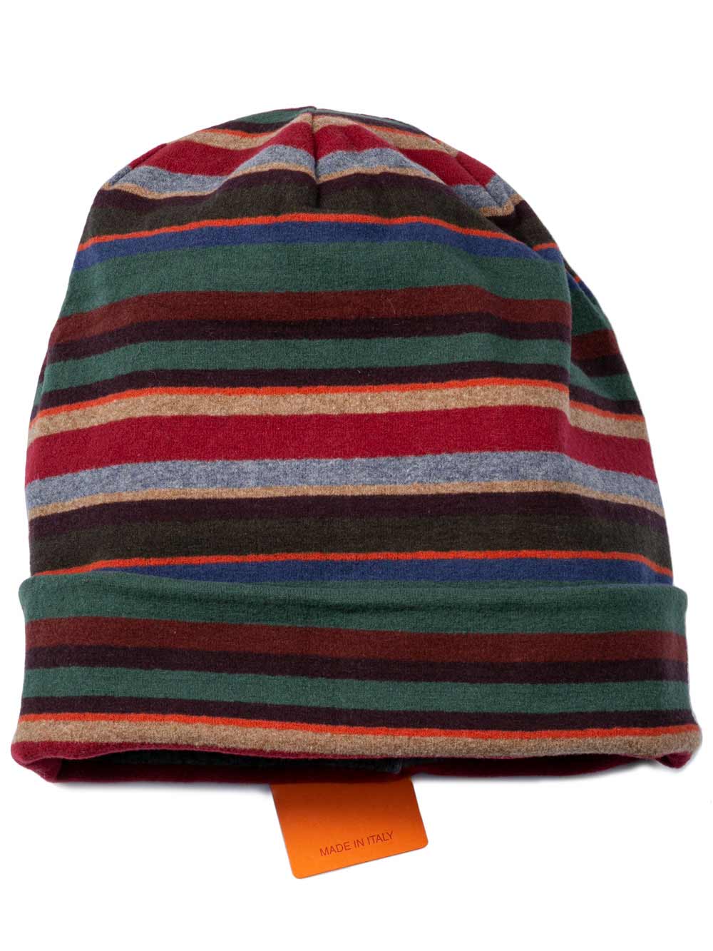 Berretto Cuffia Unisex Gallo in Micropile Fantasia Righe Multicolor - AP10437014984 Berretto Cuffia Unisex Gallo in Micropile Fantasia Righe Multicolor - AP10437014984