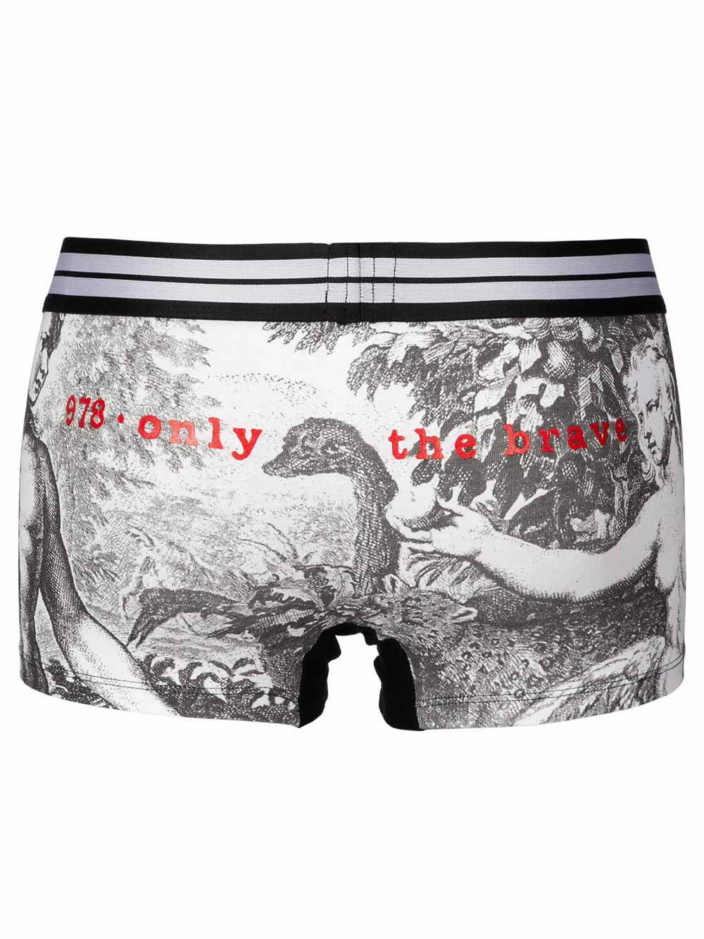 Boxer Uomo Diesel in Cotone Nero con Stampa Jurassic - CIYKEATM5 Boxer Uomo Diesel in Cotone Nero con Stampa Jurassic - CIYKEATM5