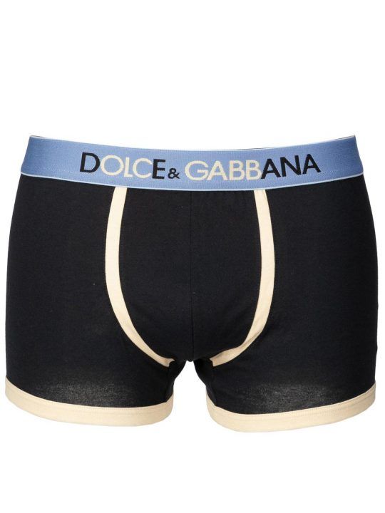 Boxer Uomo Dolce & Gabbana con Gambetta Blu - M14470OMI578S439
