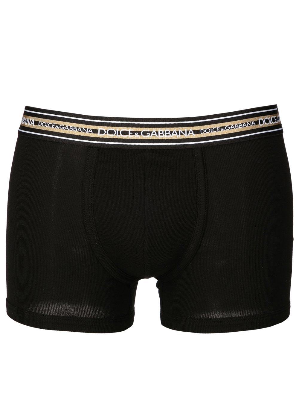 Boxer Uomo Dolce & Gabbana con Gambetta Nero - N4B05JFUGF5N0000 Boxer Uomo Dolce & Gabbana con Gambetta Nero - N4B05JFUGF5N0000