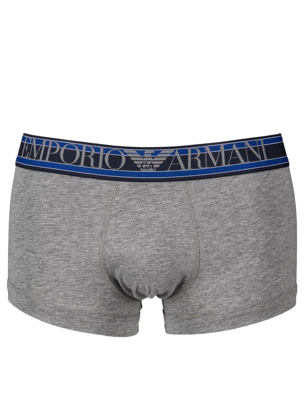 Boxer Uomo Emporio Armani Parigamba in Cotone Grigio - 1113898A5256749 Boxer Uomo Emporio Armani Parigamba in Cotone Grigio - 1113898A5256749