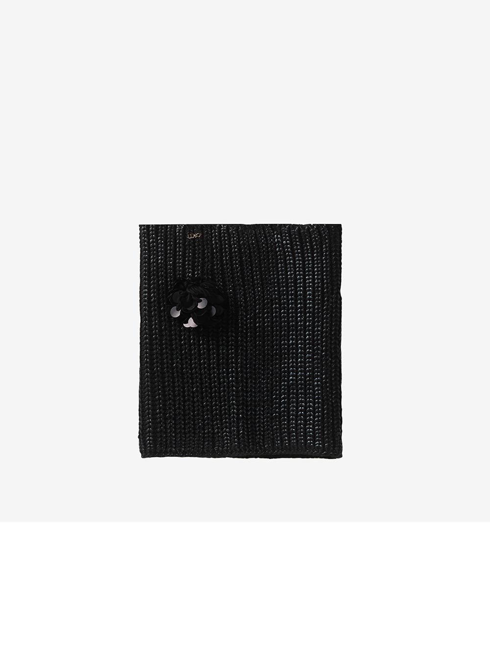 Collo Donna Liu Jo Sport Nero in Maglia Lavorata - T68169MAG3722222 Collo Donna Liu Jo Sport Nero in Maglia Lavorata - T68169MAG3722222