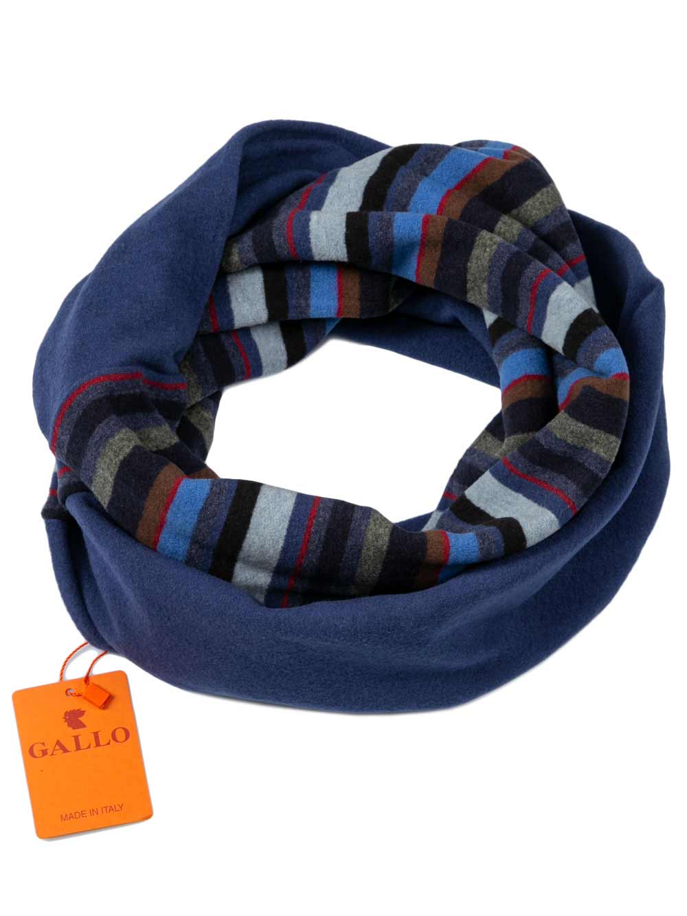 Sciarpa Collo Unisex Gallo in micropile Blu - AP10460012670 Sciarpa Collo Unisex Gallo in micropile Blu - AP10460012670