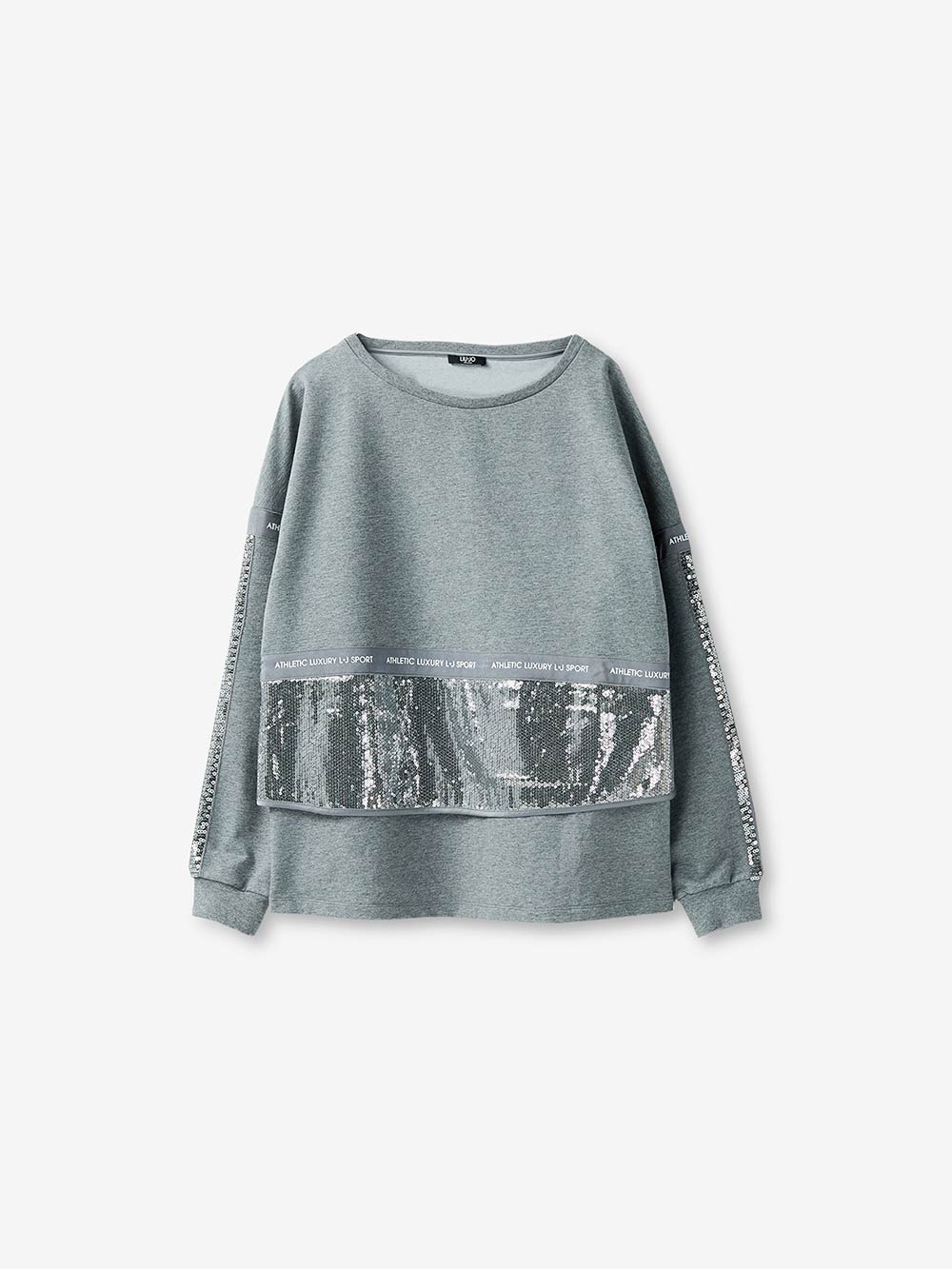 Tuta Donna Liu Jo Sport in Cotone Elasticizzato Grigia - T68034F074102060 Tuta Donna Liu Jo Sport in Cotone Elasticizzato Grigia - T68034F074102060