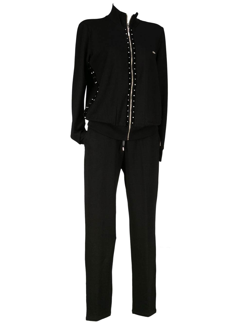 Tuta Donna Liu Jo Sport in Modal Cascante Nera - T68084F057622222 Tuta Donna Liu Jo Sport in Modal Cascante Nera - T68084F057622222