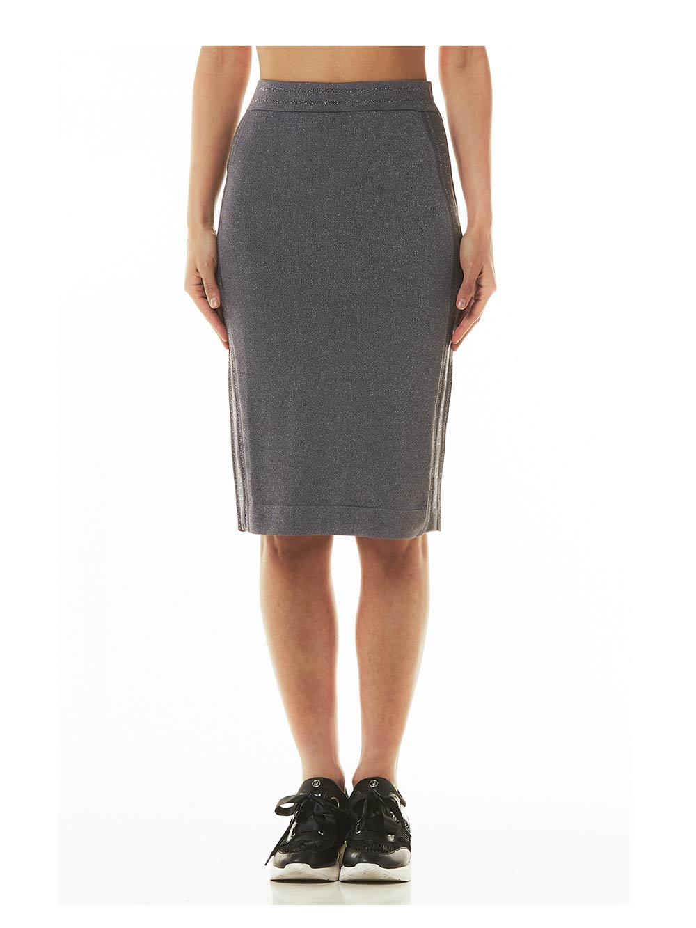 Tuta con Gonna Donna Liu Jo Sport in Viscosa Grigia e Luxex - T68026MA74H93908 Tuta con Gonna Donna Liu Jo Sport in Viscosa Grigia e Luxex - T68026MA74H93908