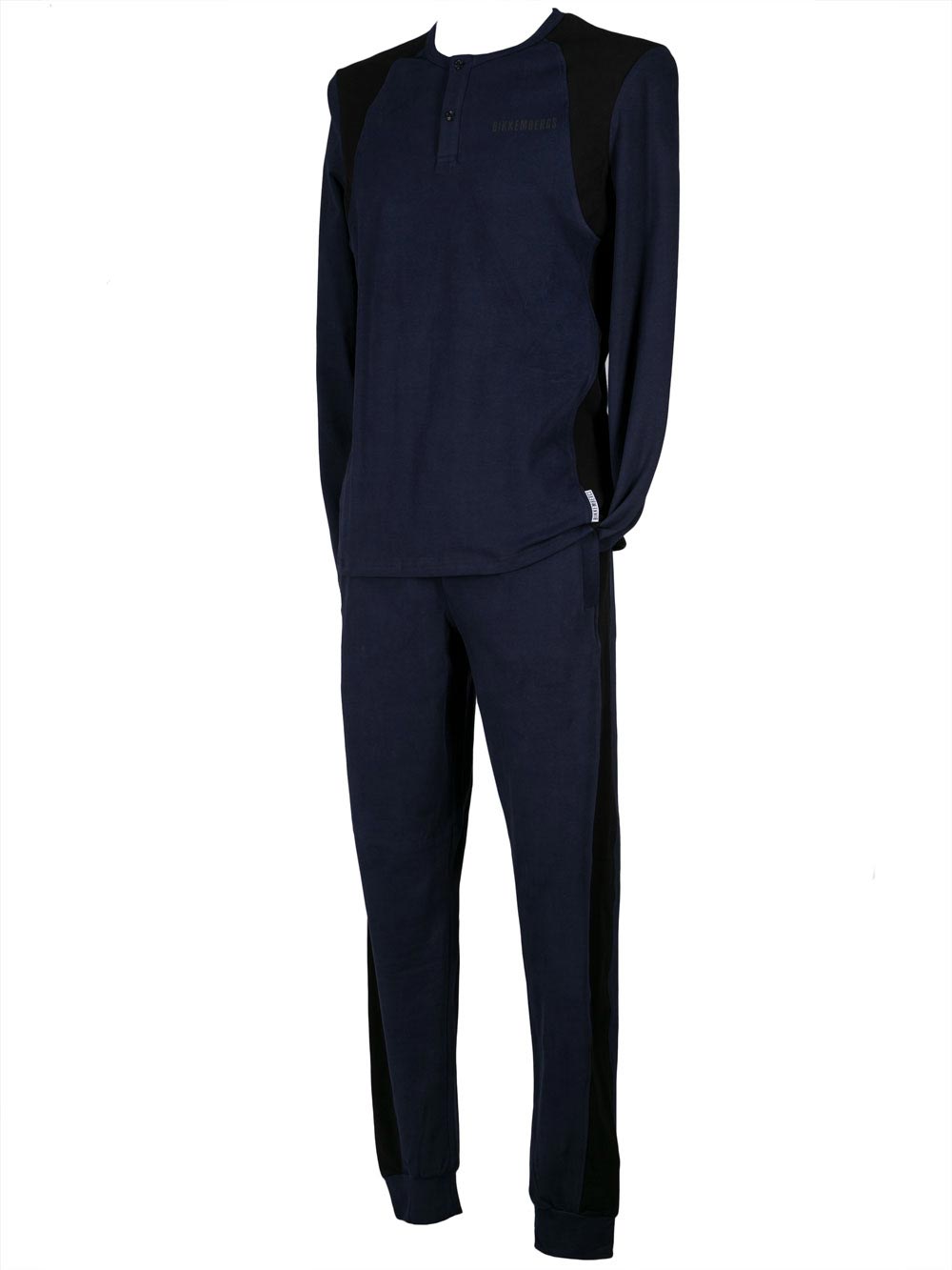 Tuta Uomo Bikkembergs in Cotone Blu - BPP203123 Tuta Uomo Bikkembergs in Cotone Blu - BPP203123