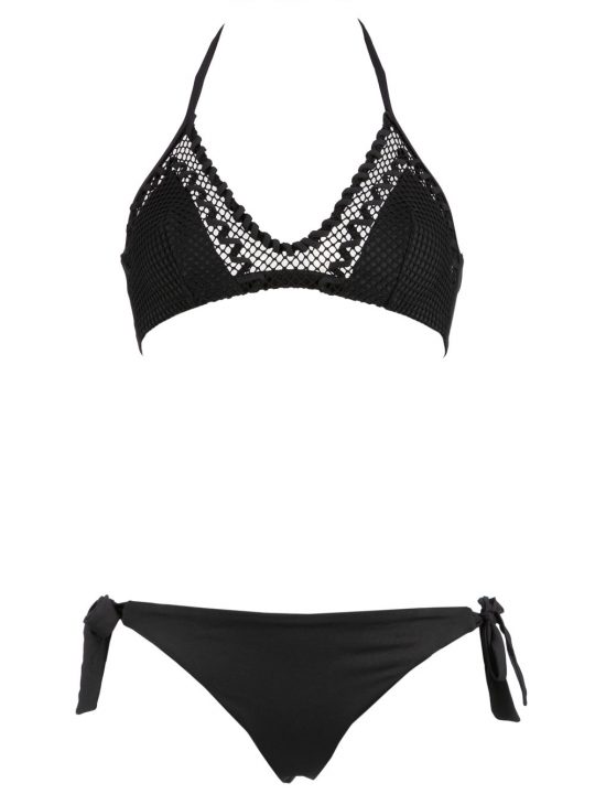 Bikini Donna Valery Prestige in lycra Elasticizzata Nero - RGE13PR55