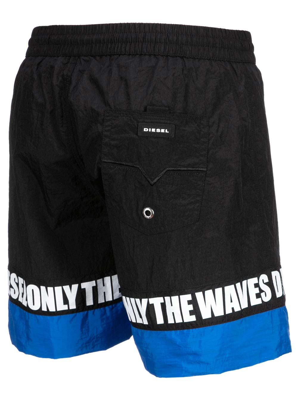 Boxer Mare Medio Uomo Diesel Nero e Blu - SV9UGAUR900