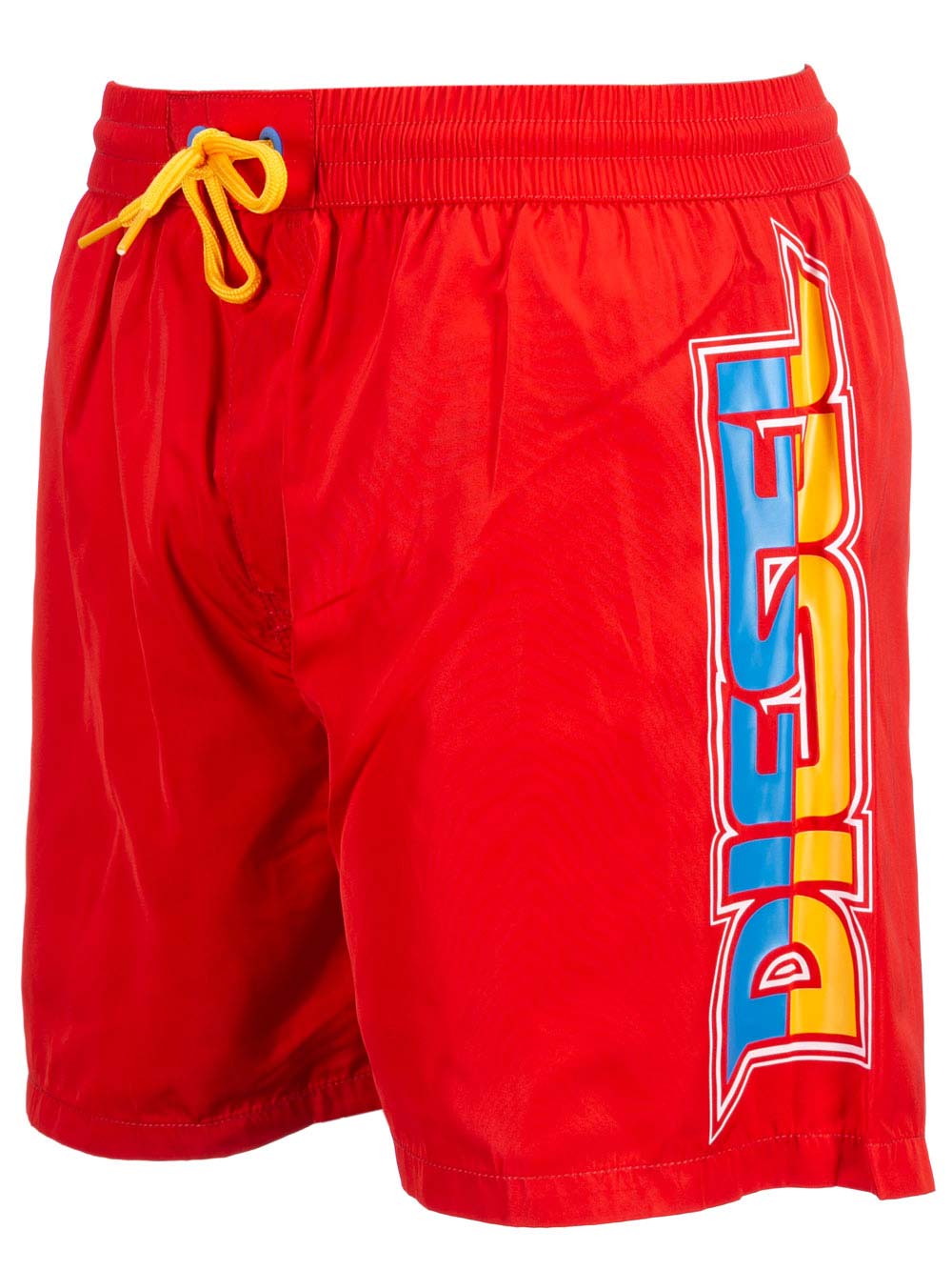 Boxer Mare Medio Uomo Diesel Rosso con Stampa Gommata - SV9UKATZ42A