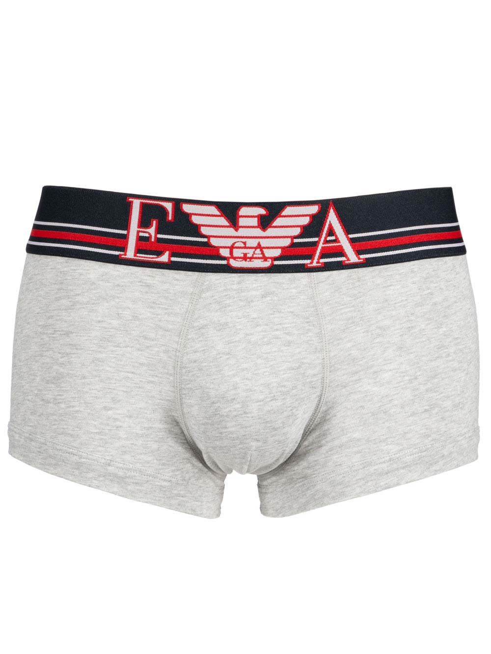 Boxer Uomo Emporio Armani in Cotone Grigio - 1113899P52348 Boxer Uomo Emporio Armani in Cotone Grigio - 1113899P52348
