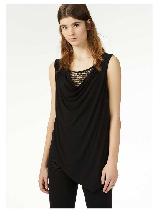 Canottiera Donna Liu Jo Sport Nera - T19050J790522222
