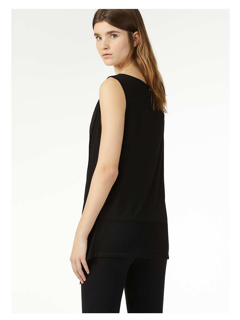 Canottiera Donna Liu Jo Sport Nera - T19050J790522222 Canottiera Donna Liu Jo Sport Nera - T19050J790522222