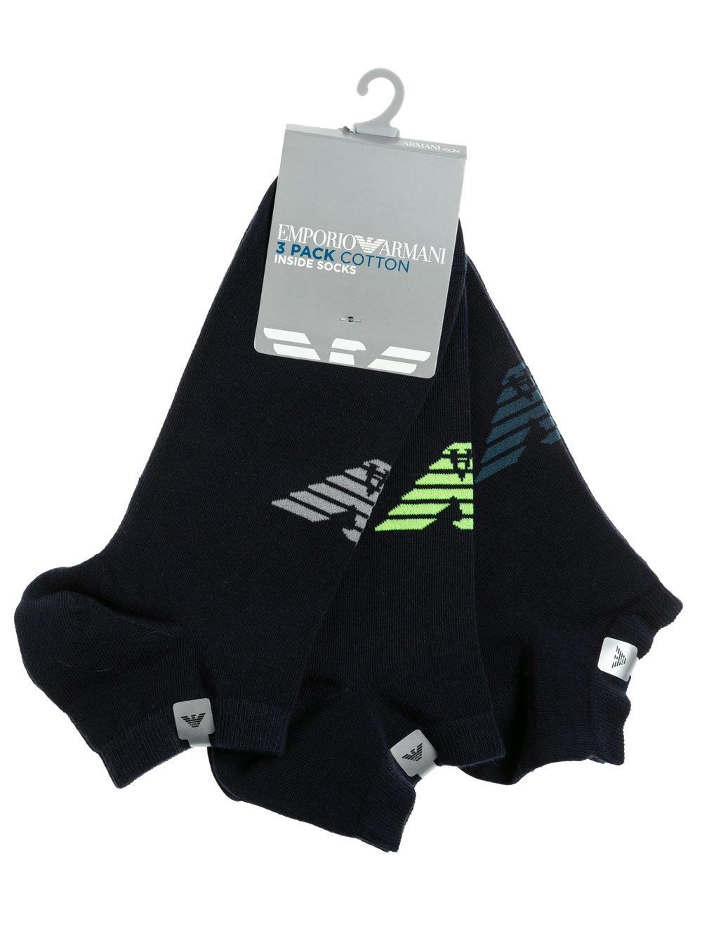 Fantasmino Tripack Uomo Emporio Armani Blu - 3000089P23456335 Fantasmino Tripack Uomo Emporio Armani Blu - 3000089P23456335
