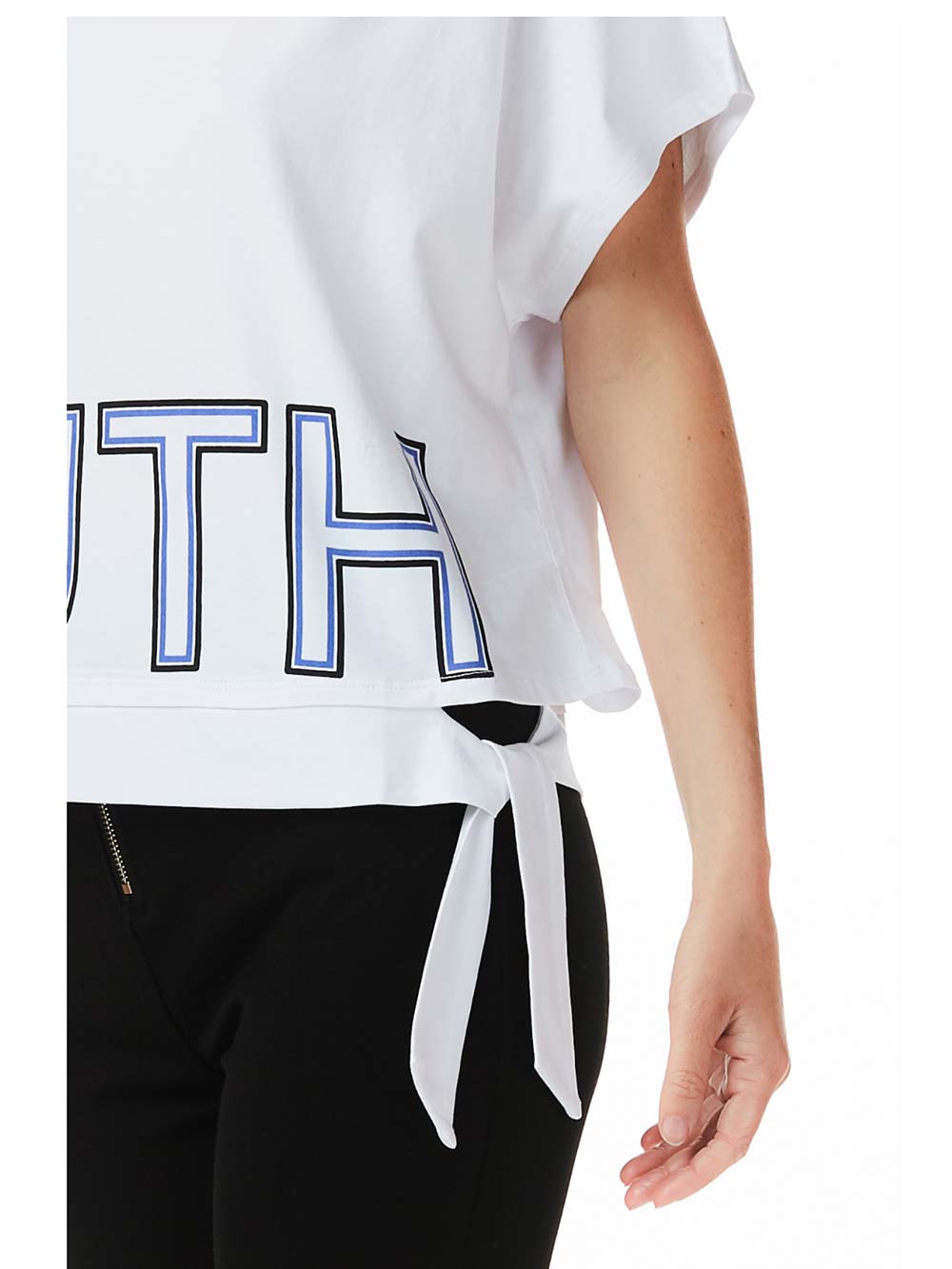 Maglietta Donna Liu Jo Sport in Cotone Bianca con Stampa - T19064J500310601 Maglietta Donna Liu Jo Sport in Cotone Bianca con Stampa - T19064J500310601
