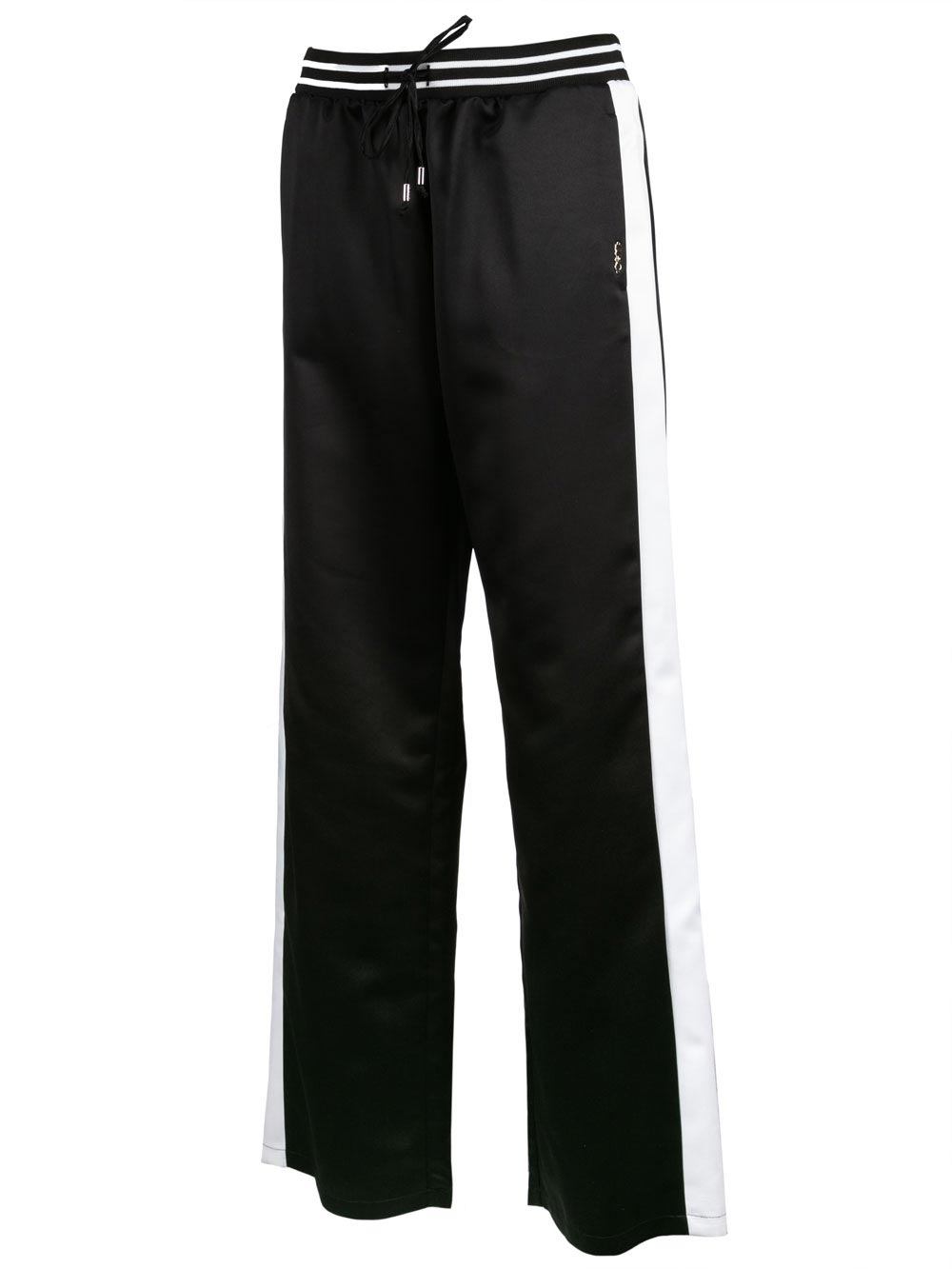 Pantalone Donna Liu Jo Sport in Raso Nero - T19026T552003668 Pantalone Donna Liu Jo Sport in Raso Nero - T19026T552003668