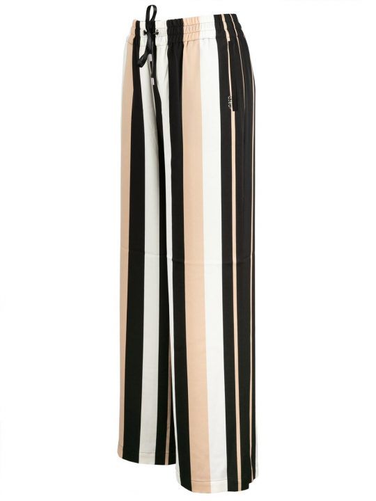 Pantalone Donna Liu Jo Sport in crepe Cascante Fantasia Righe - T19013T401209C52