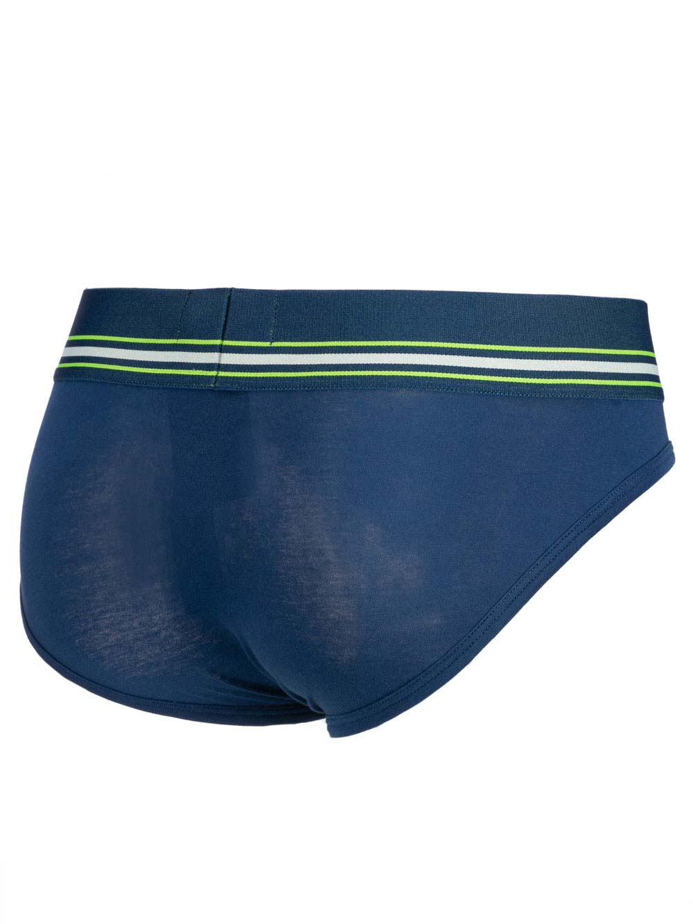 Slip Uomo Emporio Armani in Cotone Blu - 1117519P52315834