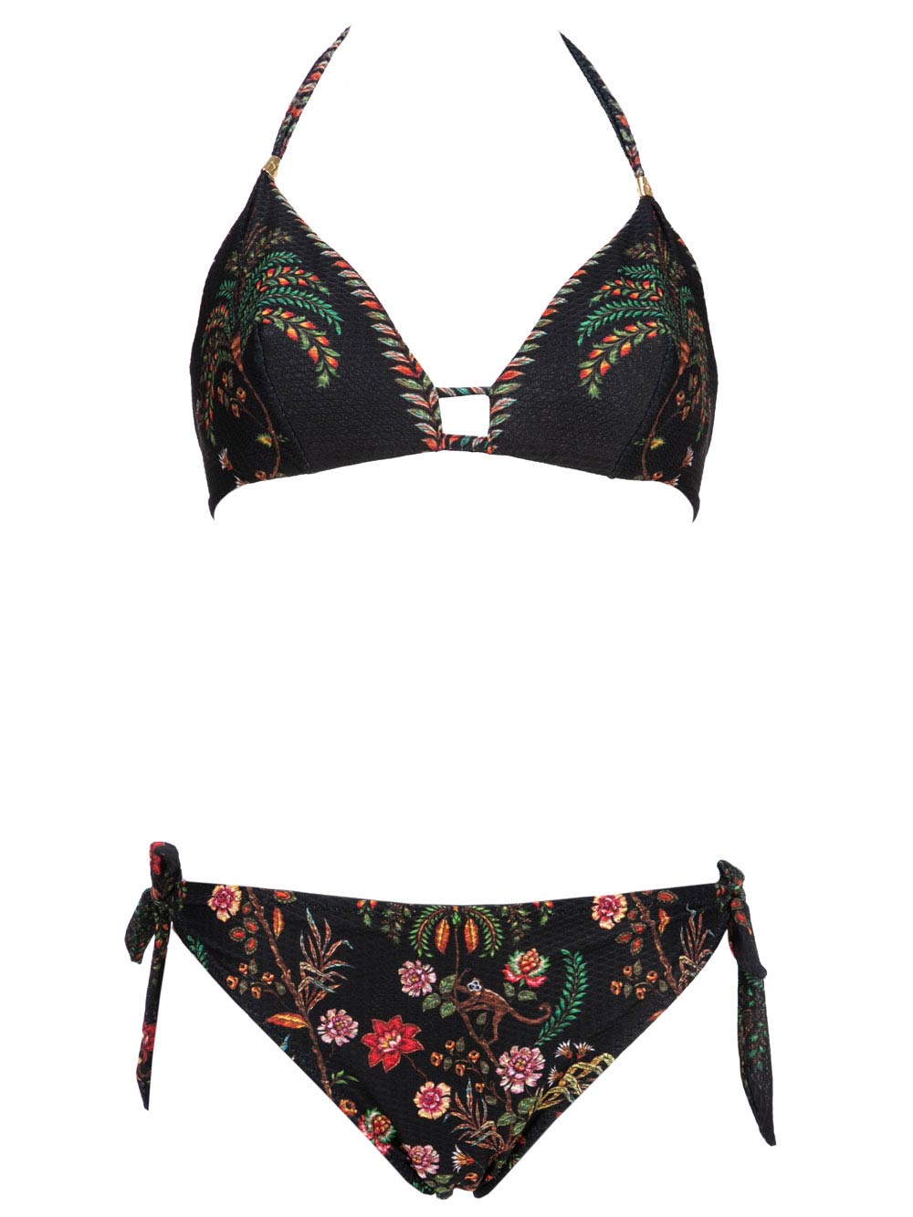 Bikini Pin Up Stars in lycra opaca Nero fantasia Indiana - 19P094T34 Bikini Pin Up Stars in lycra opaca Nero fantasia Indiana - 19P094T34