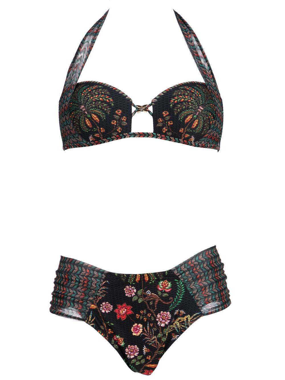 Bikini Pin Up Stars in lycra opara fantasia Indiana Floreale - 19P095M34 Bikini Pin Up Stars in lycra opara fantasia Indiana Floreale - 19P095M34