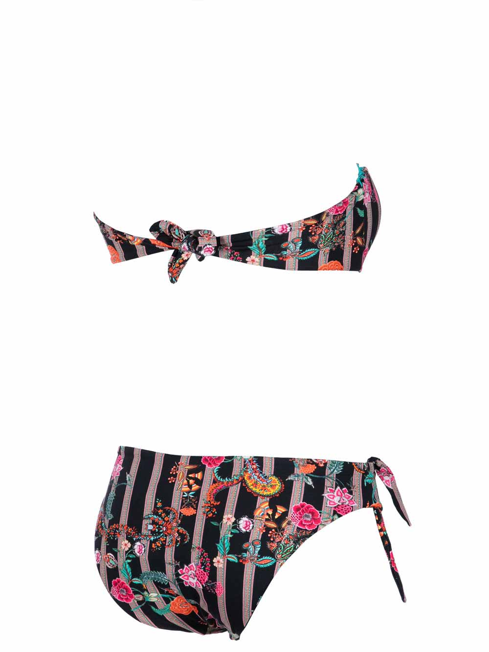 Bikini Donna Le Fisique du Role Nero stampa Floreale - 1964 Bikini Donna Le Fisique du Role Nero stampa Floreale - 1964