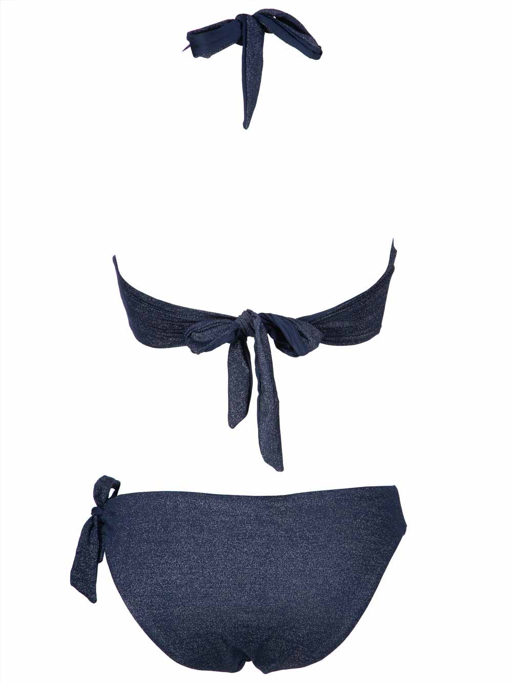 Bikini Donna Vacanze Italiane Blu - V19072 Bikini Donna Vacanze Italiane Blu - V19072