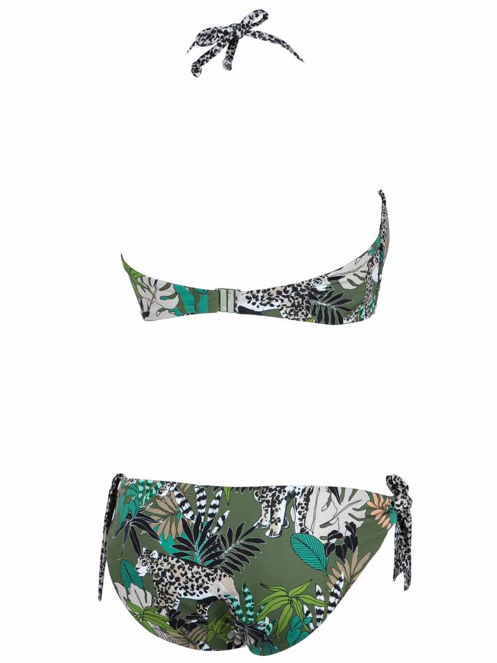 Bikini Donna Valery Prestige Beachwear Verde Leopardato - RGB67SEA Bikini Donna Valery Prestige Beachwear Verde Leopardato - RGB67SEA