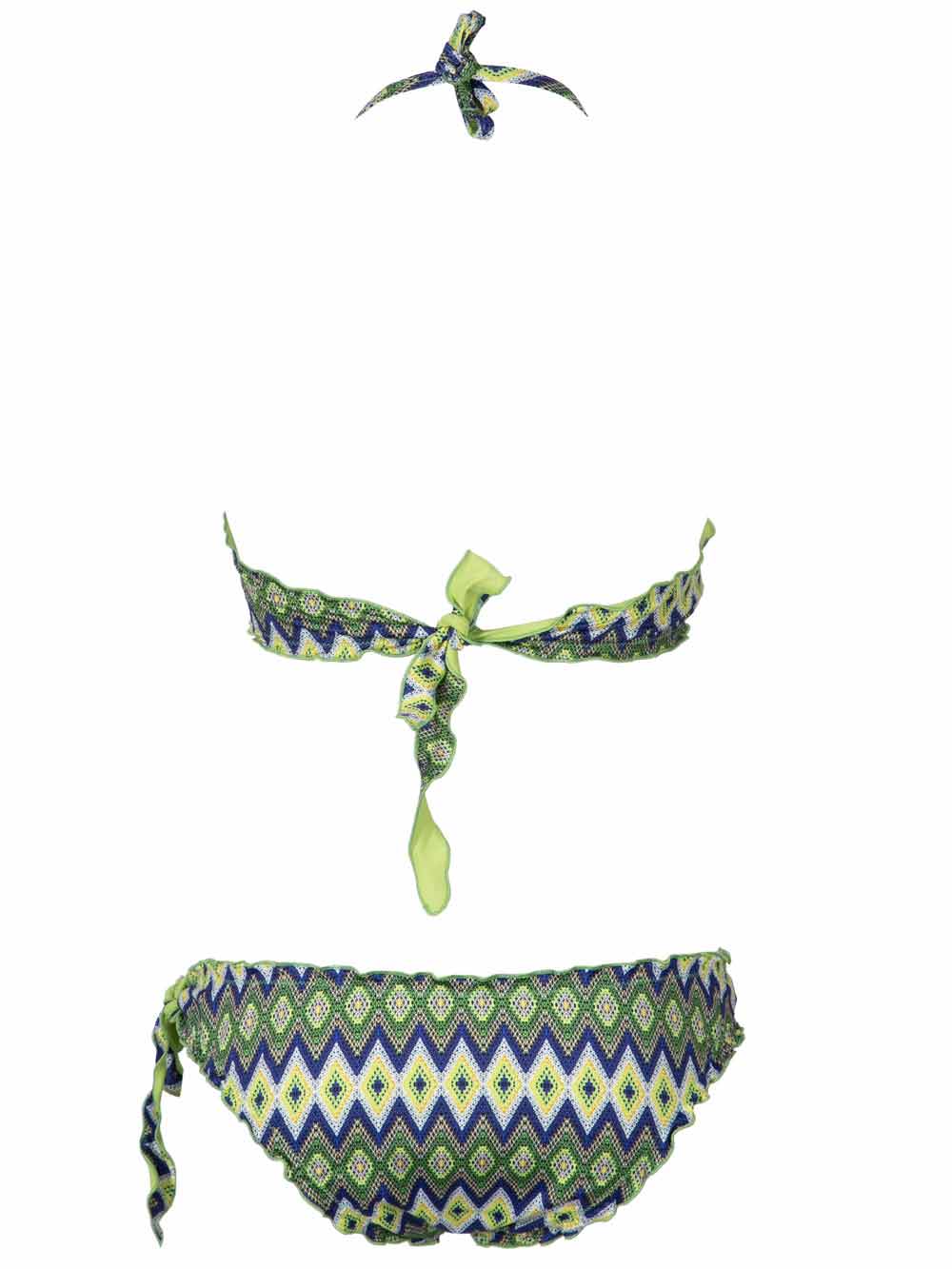 Bikini Donna Valery Prestige Beachwear Verde stampa Chevron - RGB08CRO Bikini Donna Valery Prestige Beachwear Verde stampa Chevron - RGB08CRO